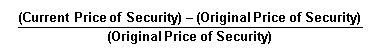 Cumulative Return